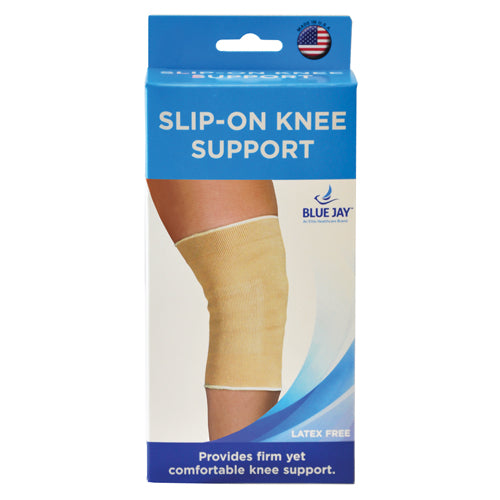 Blue Jay Slip-On Knee Support Beige  Small  (12 -14 ) - Precision Lab Works