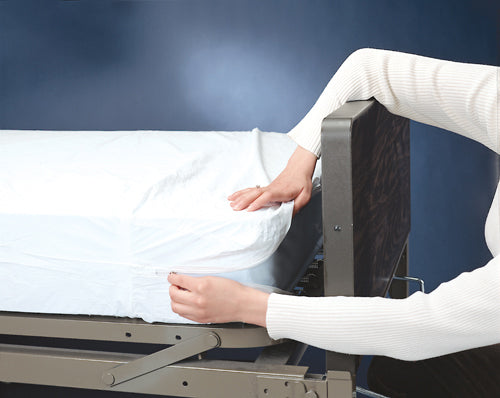 Mattress Cover-Zippered Each 36 x80 x6   Hospital size - Precision Lab Works
