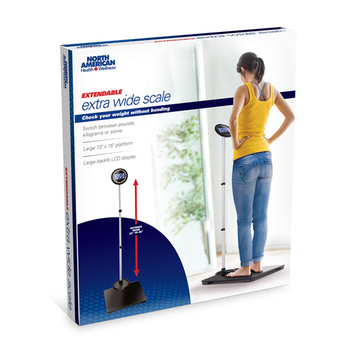 Extendable Face Extra Wide Scale - 550 lbs/250 kgs. - Precision Lab Works