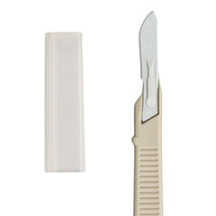 Scalpel #10 Disposable Generic Bx/10 w/Safety Guard - Precision Lab Works