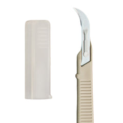 Scalpel #12 Disposable Generic Bx/10  w/Safety Guard - Precision Lab Works