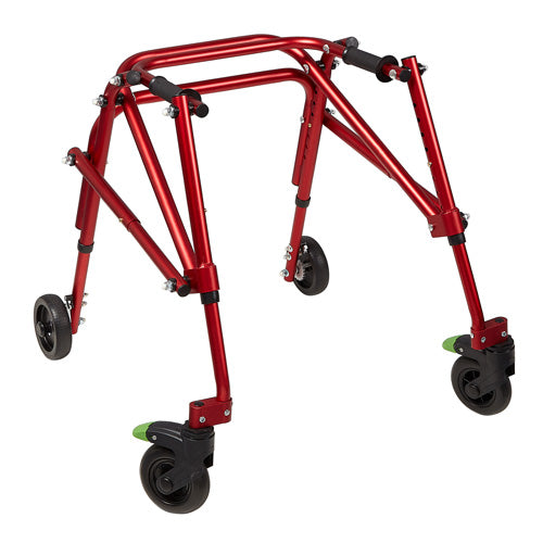KLIP Walker  Small   Red 4-Wheeled - Precision Lab Works
