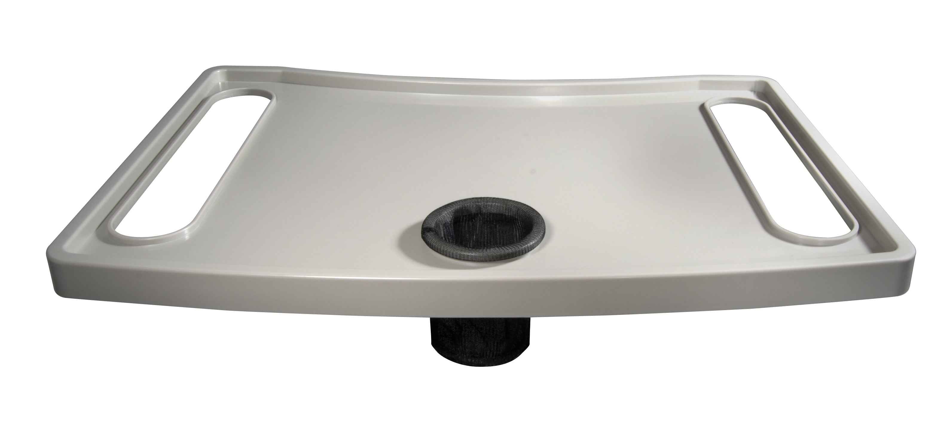 Universal Walker Tray with Cup Holder – Easy-Clean Durable Plastic, Fits Most Walkers