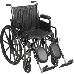 Wheelchair Econ Rem Desk Arms 20" w/ELR Dual Axle K1/K2