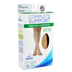 X-Frm Surg Weight Stkngs  3Xlg 30-40mmHg  Below Knee Open Toe - Precision Lab Works