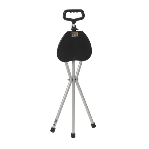 Cane Seat Adjustable w/Nylon Handle  Bronze Folding - Precision Lab Works