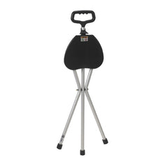 Cane Seat Adjustable w/Nylon Handle  Bronze Folding - Precision Lab Works
