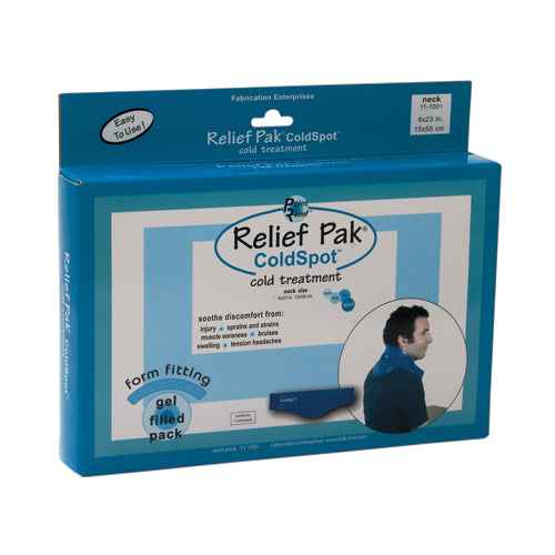 Reusable Heavy Duty Cold Pack Neck 6" X 23" Blue Vinyl