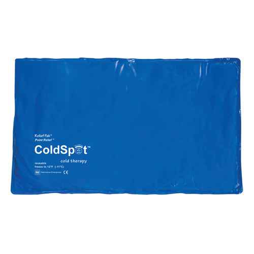 Reusable Heavy Duty Cold Pack  Oversized 11" x21" Blue Vinyl