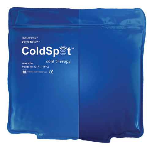 Reusable Heavy Duty Cold Pack Quarter 5" x 7" Blue Vinyl