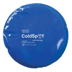 Reusable Heavy Duty Cold Pack  Round 10" Black Urethane