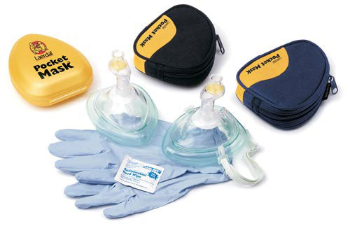 Laerdal Pocket Mask W/ One Way Valve & Filter (w/o O2 Inlet) - Precision Lab Works