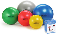 Pro-Series Exercise Ball Slow-Deflate Blue 75 cm. - Precision Lab Works