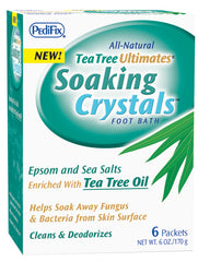 Tea Tree Ultimates Soothing Crystals 1 oz packets 6/Pkg - Precision Lab Works