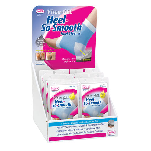 Heel-So-Smooth Display Counter Top  (6 pair) - Precision Lab Works
