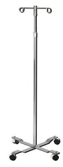 I.V. Stand 2-Hook - 4 Leg - Precision Lab Works