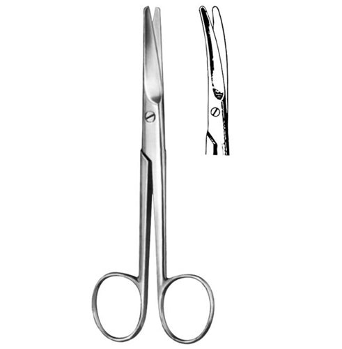 Mayo Scissors  5 1/2  Straight - Precision Lab Works