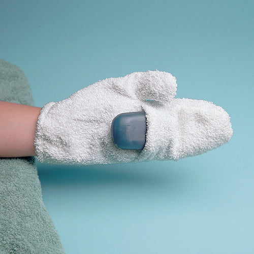 Terry Soap Mitt  Medium - Precision Lab Works