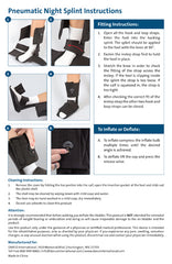 Night Splint Black  Large Plantar-Fascitis  Darco - Precision Lab Works