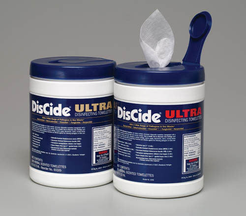 DisCide Ultra Disinfecting Towelettes- 6  X 6.75  Pk/160 - Precision Lab Works