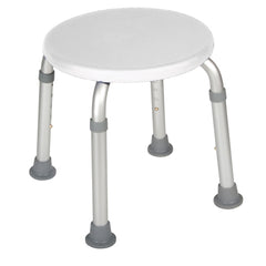 Bath Stool  - Round  White by Drive - Precision Lab Works