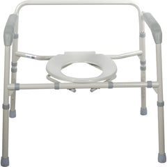 Bariatric Folding Commode 650 lb. Capacity - Precision Lab Works