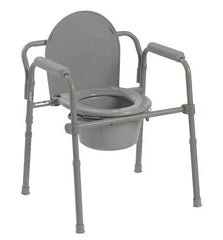 Commode  Folding Steel 3-in-1 Non-Retail Carton (Drive) - Precision Lab Works
