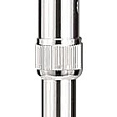 Cane Adj. Round Handle Silver w/Foam Comfort Grip - Precision Lab Works