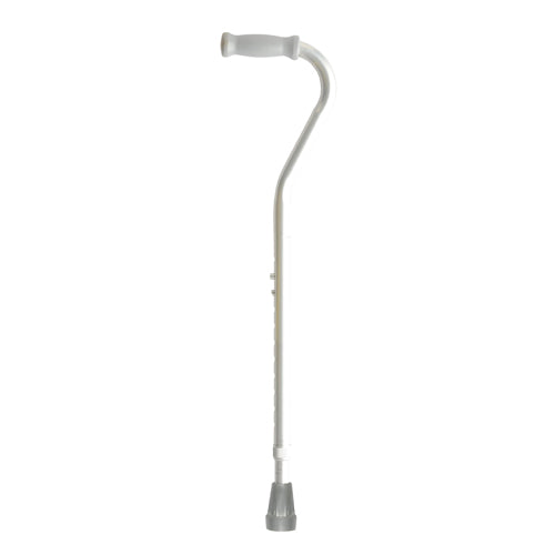 Bariatric Offset Cane  Silver - Precision Lab Works