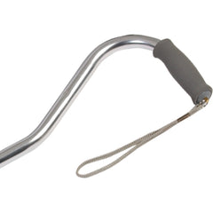 Bariatric Offset Cane  Silver - Precision Lab Works