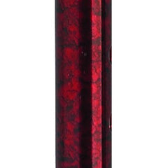 Offset Cane Alum w/Gel Grip Red Crackle - Precision Lab Works