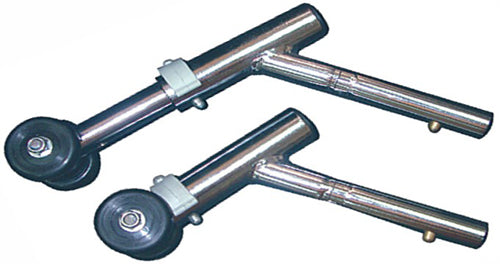 Anti-Tipper with Wheels (Pair) - Precision Lab Works