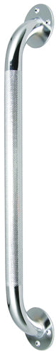 Grab Bar- Knurled Chrome 12in - Precision Lab Works
