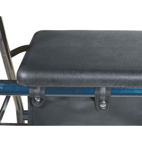 Drive Rollator, 4-Wheel with Pouch & Padded Seat