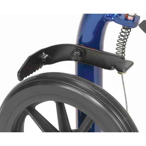 Drive Rollator, 4-Wheel with Pouch & Padded Seat