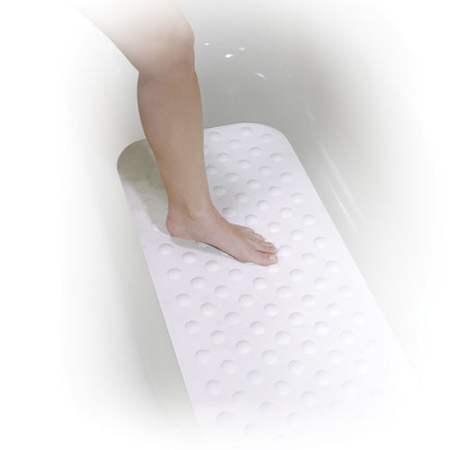 Bathtub Safety Mat Large White 15.75  x 35.5 - Precision Lab Works