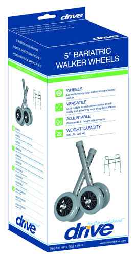 Wheel Kit for #1056 Heavy-Duty 5   Silver Vein w/Black Wheels