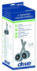 Wheel Kit for #1056 Heavy-Duty 5   Silver Vein w/Black Wheels