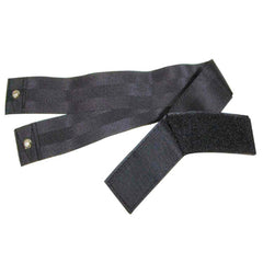 Velcro Type Closure Seat Belt 48   Black - Precision Lab Works