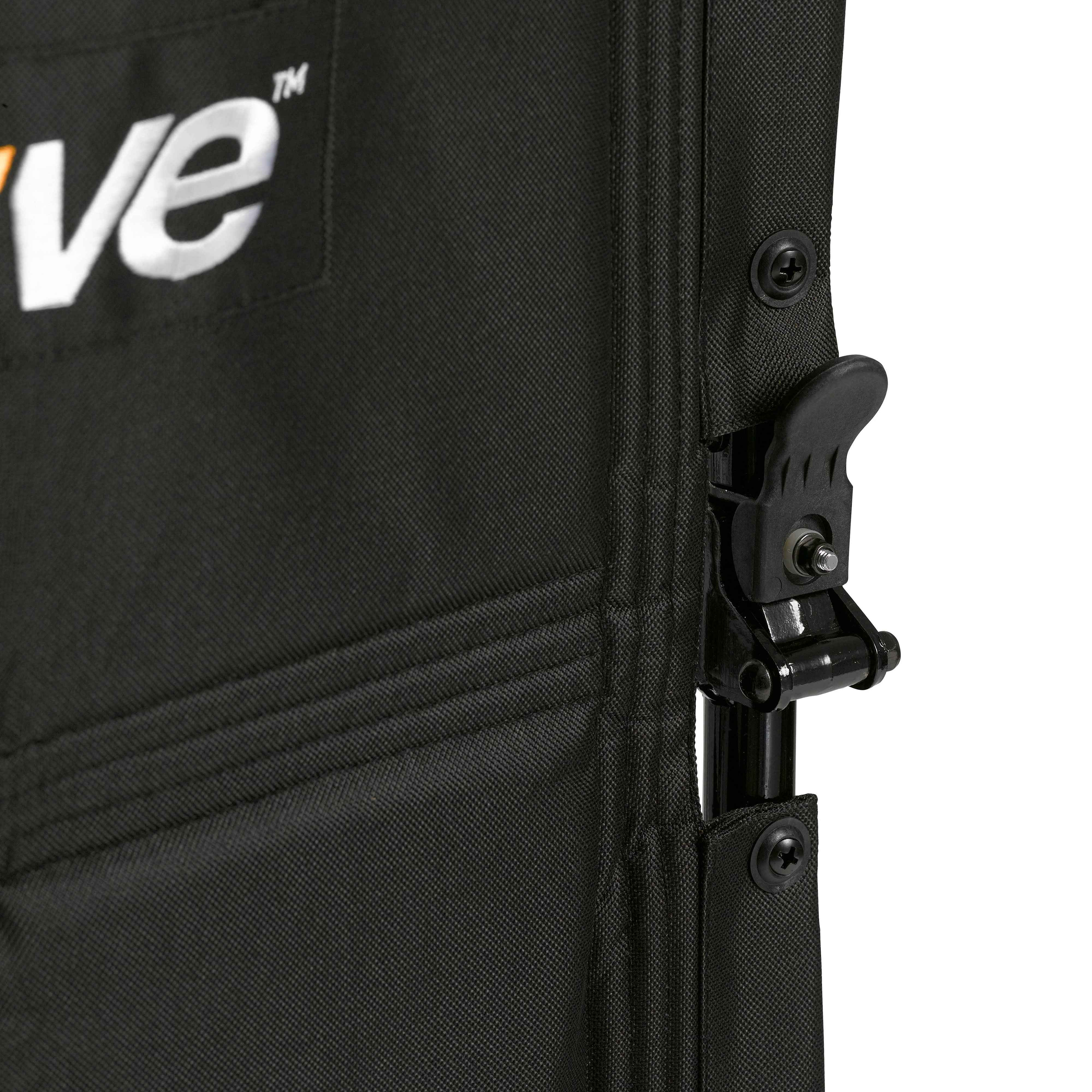Drive Wheelchair Transport Chair Lightweight Aluminum 19"-Black