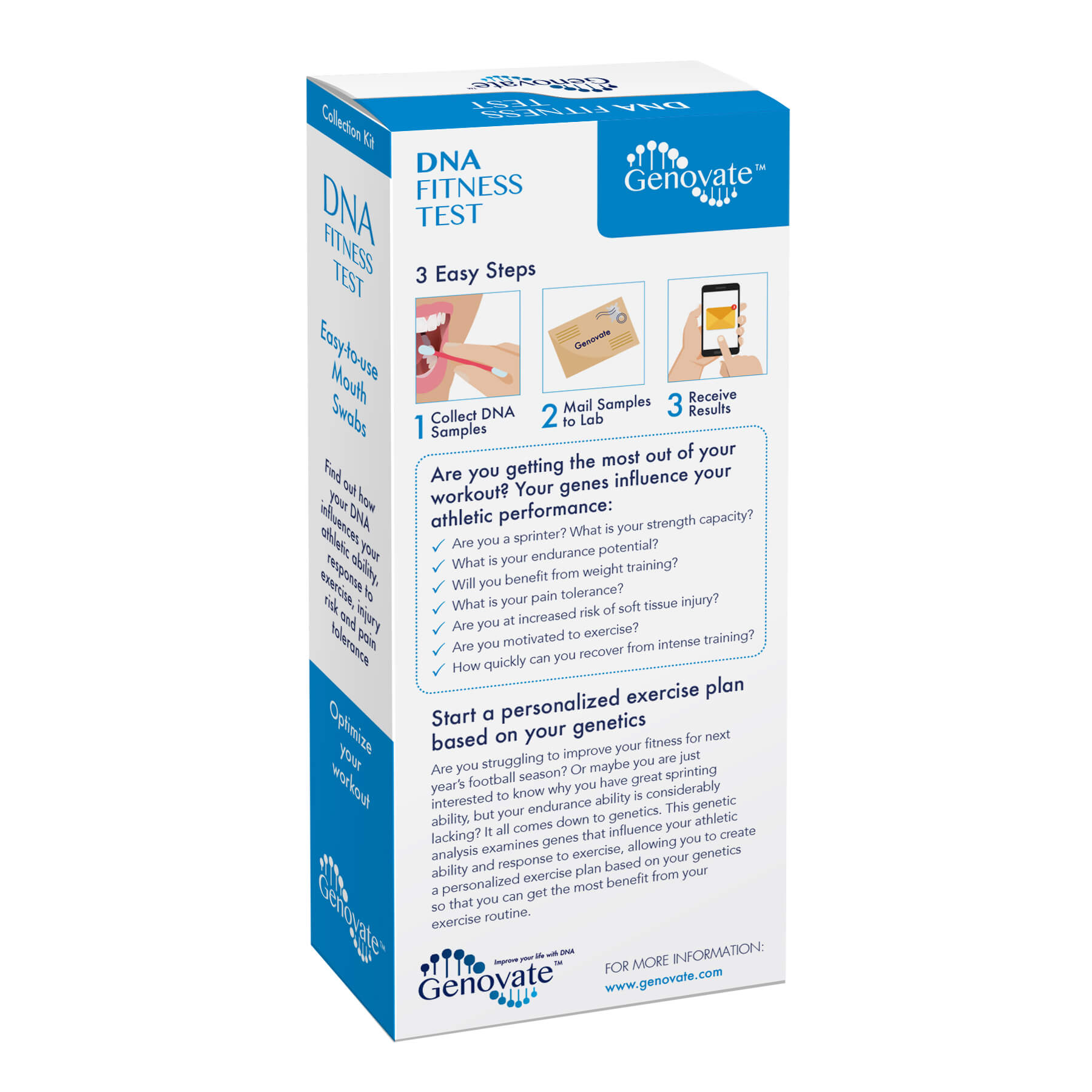 DNA Fitness Test - Precision Lab Works 
