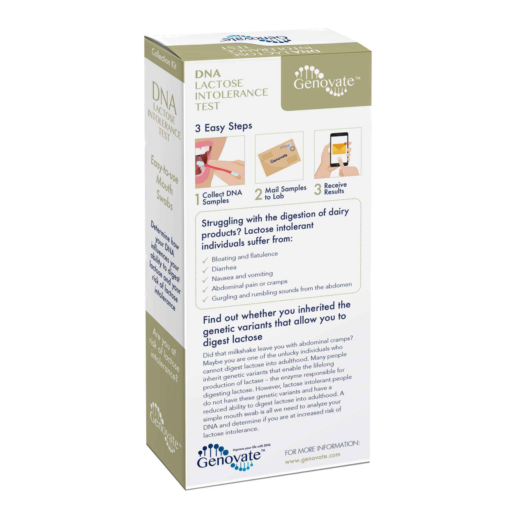 DNA Lactose Intolerance Test