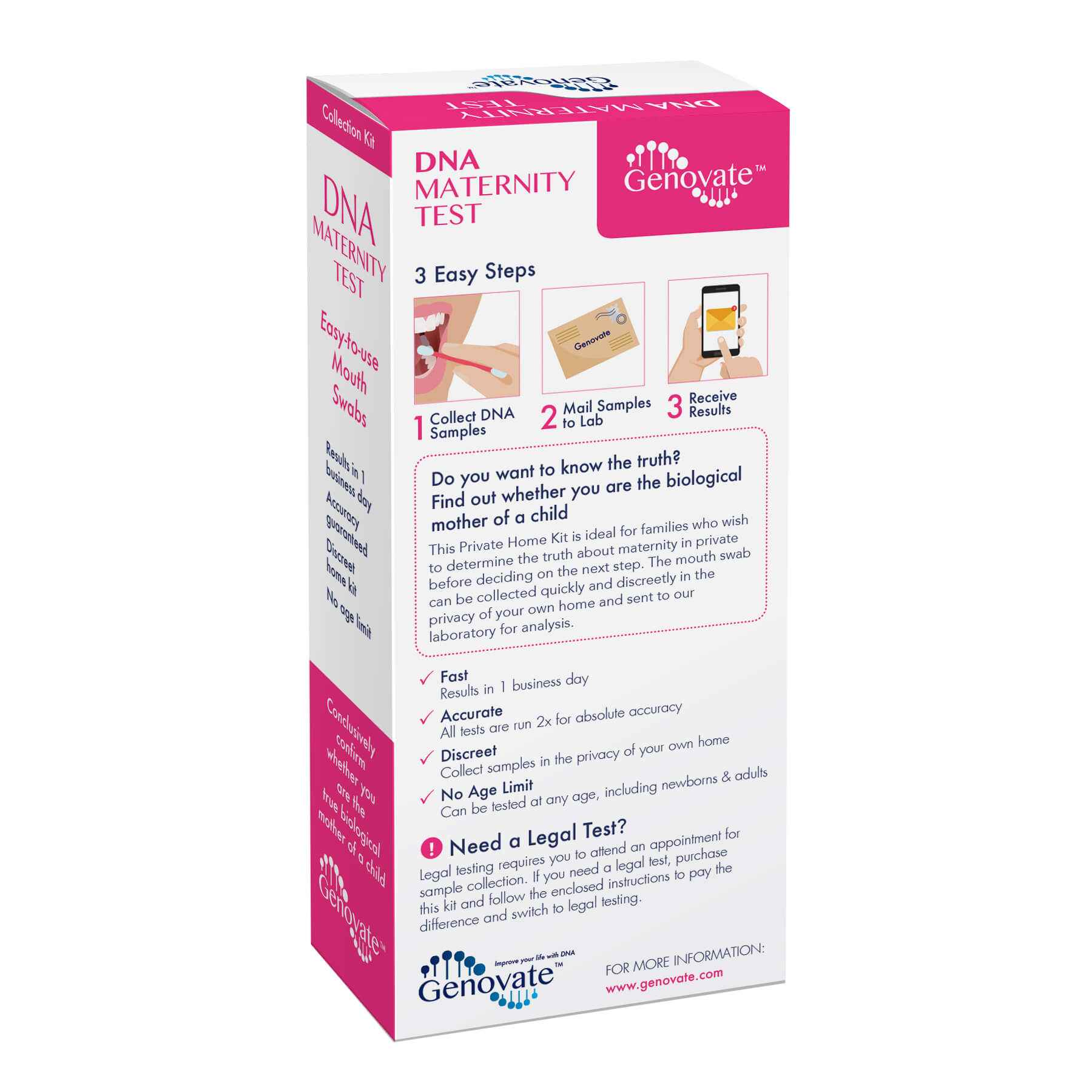 DNA Maternity Test-Conclusively confirm whether you are the true biological mother of a child