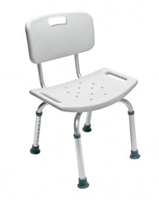Lumex Platinum Collection Bath Seat w/ Back ( Case of 4 ) - Precision Lab Works