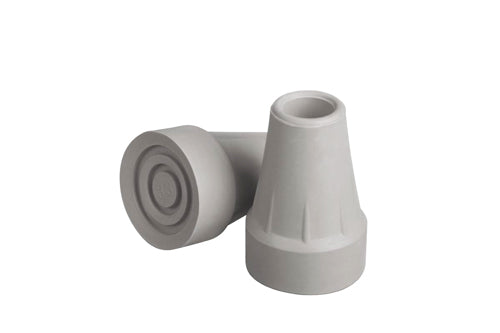 Crutch Tips (Super) Grey Pair (Mfgr #00842)  Case/8 pr - Precision Lab Works