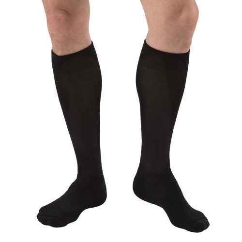 Jobst Activewear 30-40 Knee-Hi Socks Black Large Full Calf