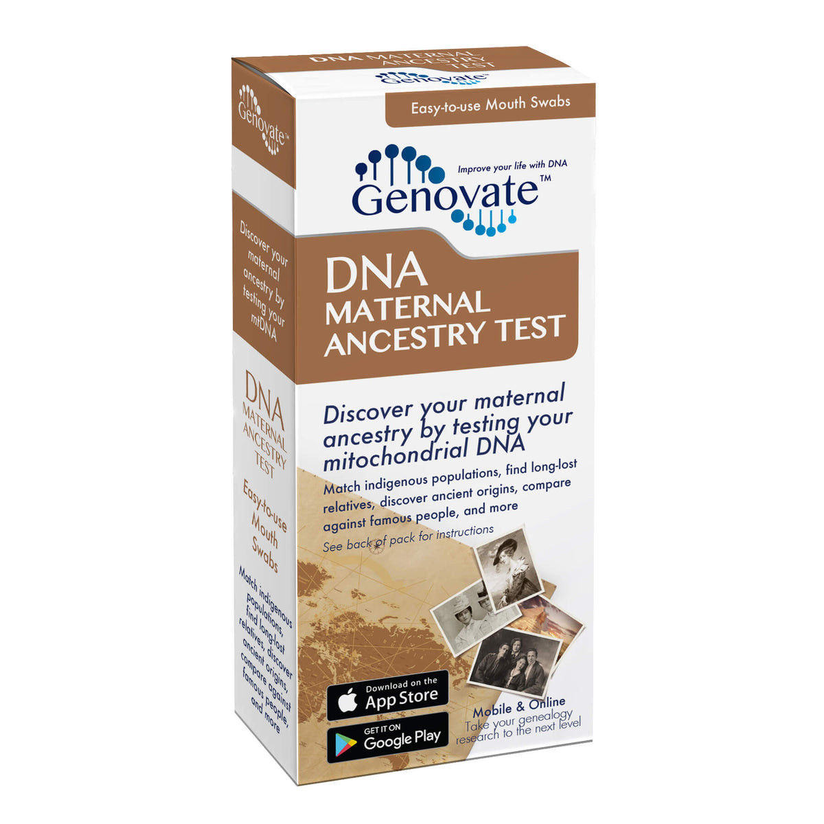 DNA Maternal Ancestry Test - Precision Lab Works 