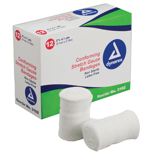 Vital-Roll Conforming Gauze Non-Sterile 2  x 131  Pk/12 - Precision Lab Works