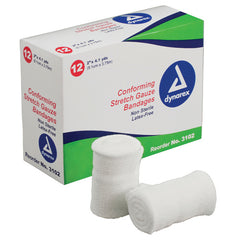 Vital-Roll Conforming Gauze Non-Sterile 2  x 131  Pk/12 - Precision Lab Works