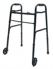 Walker  Adult w/5  Wheels Folding  Plum  Case of 2 - Precision Lab Works
